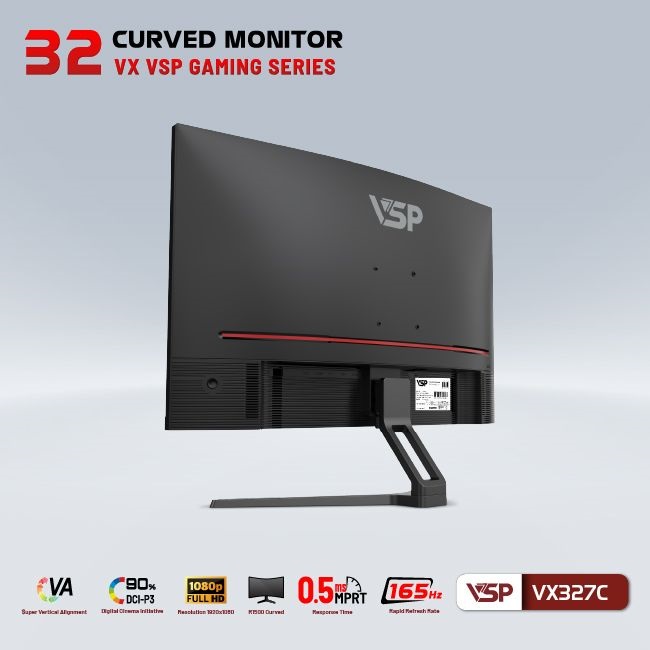 Màn hình VSP VX327C Cong (32 inch/FHD/VA/165Hz/0.5ms/Cong)