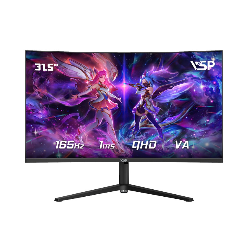 Màn hình Gaming VSP VG325CQ (32 inch/2K/VA/165Hz/1ms/Cong)