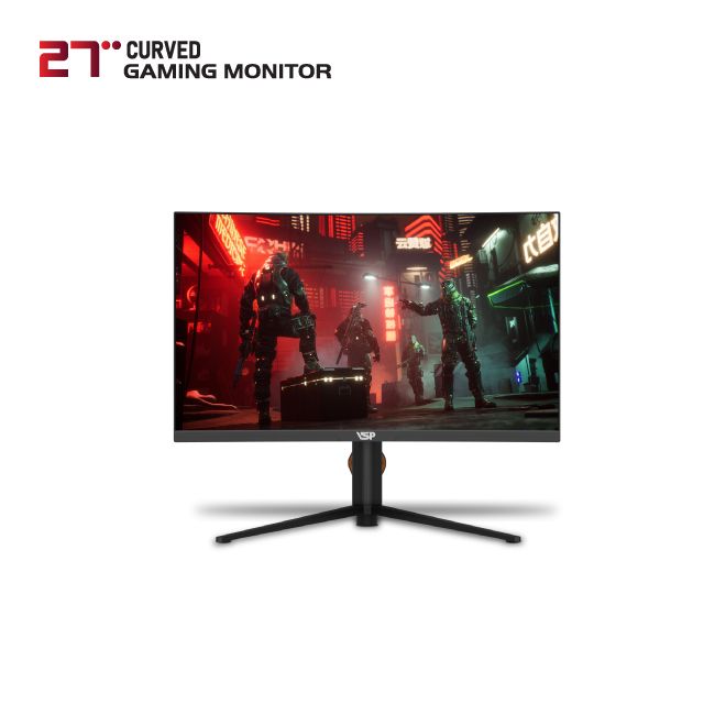Màn hình cong VSP 27inch VA2718G (27 inch/FHD/VA/180Hz/1ms/Cong)