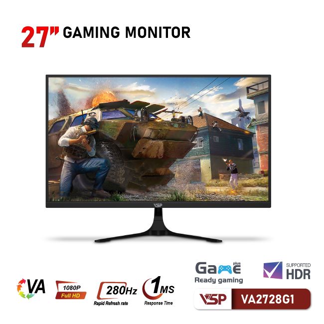Màn hình VSP 27inch VA2728G1 (27 inch/FHD/VA/280Hz/1ms/Phẳng)