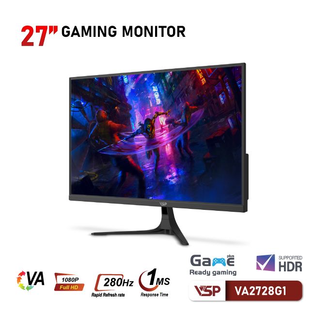 Màn hình VSP 27inch VA2728G1 (27 inch/FHD/VA/280Hz/1ms/Phẳng)