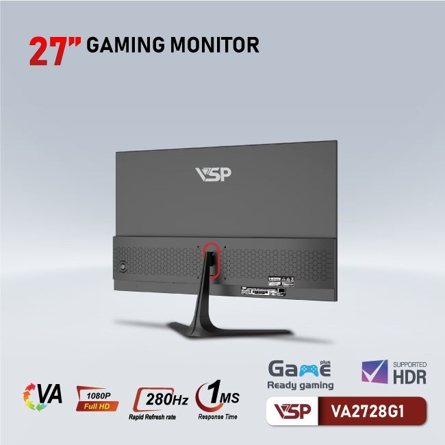 Màn hình VSP 27inch VA2728G1 (27 inch/FHD/VA/280Hz/1ms/Phẳng)