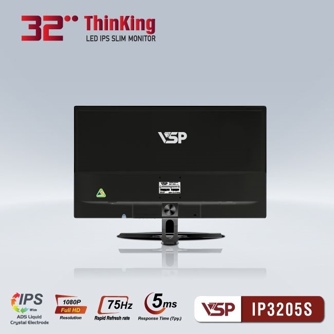 Màn hình Gaming VSP IP3205S (32 inch/FHD/IPS/75Hz/8ms)