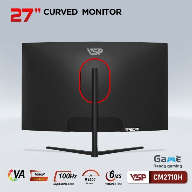 Màn hình Cong VSP CM2710H 27inch 100Hz