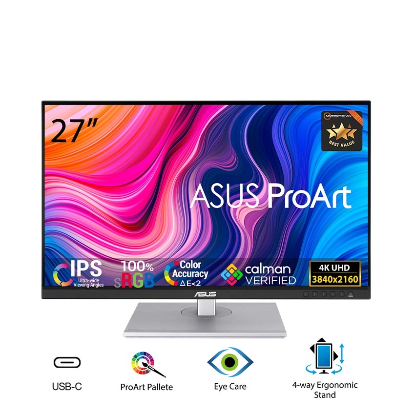 Màn hình Asus ProArt PA279CV-J (27 inch/4K UHD/IPS/60Hz/5ms)