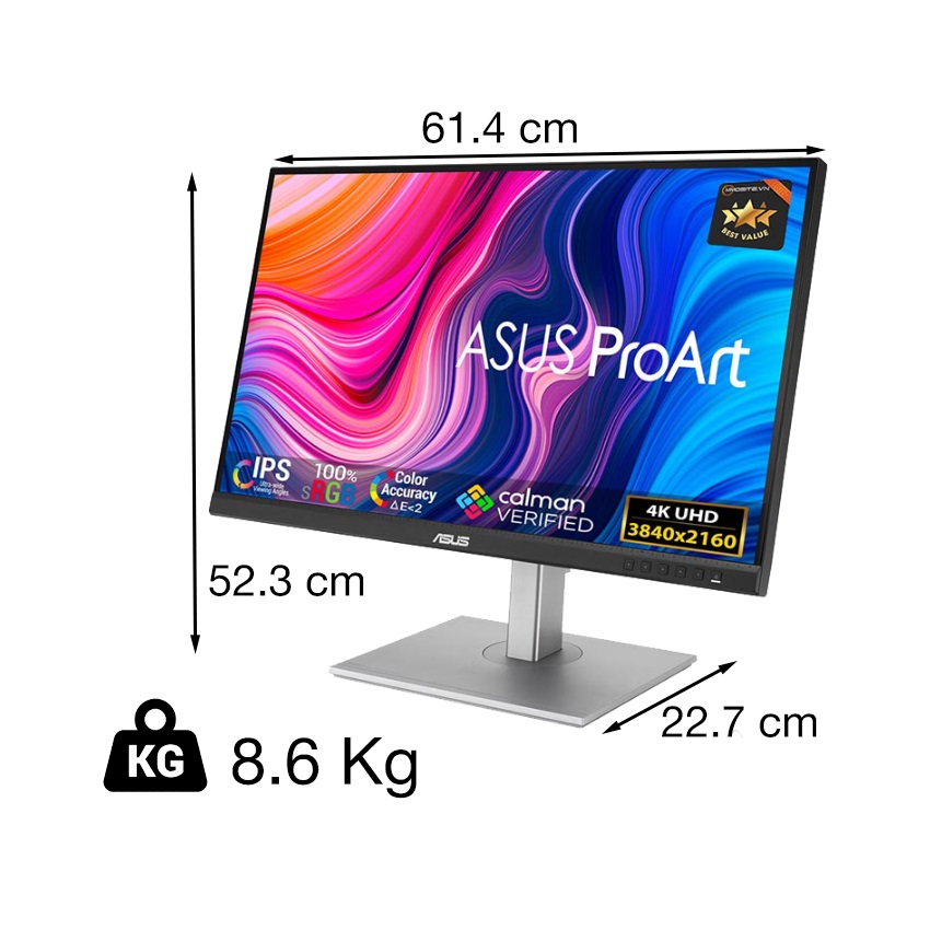 Màn hình Asus ProArt PA279CV-J (27 inch/4K UHD/IPS/60Hz/5ms)