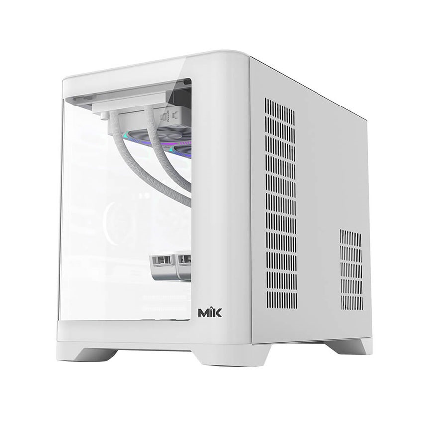 Vỏ Case MIK FOCALORS M White (mATX/Mid Tower/ Màu Trắng)