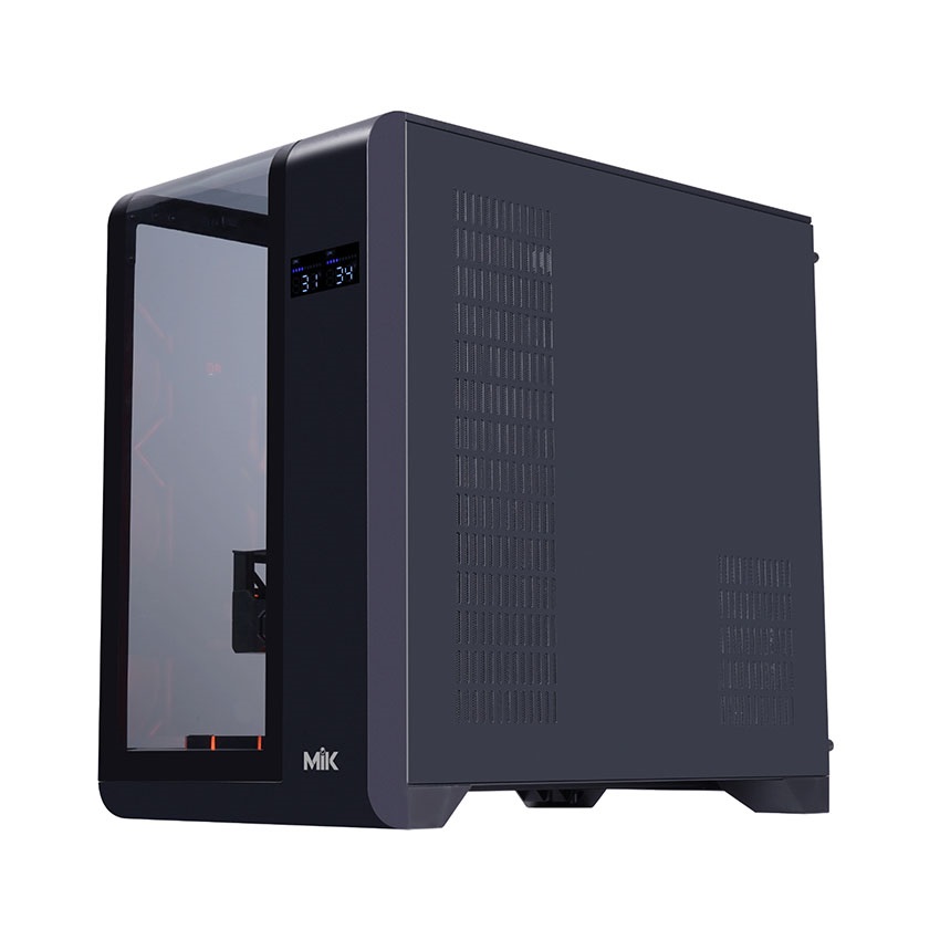 Vỏ Case MIK BARBATOS Black (ATX/Mid Tower/Màu Đen)