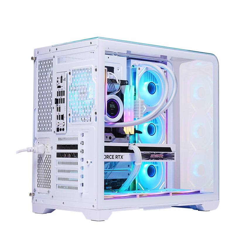 Vỏ Case MIK BARBATOS White (ATX/Mid Tower/Màu Trắng)