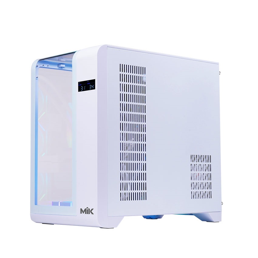 Vỏ Case MIK BARBATOS White (ATX/Mid Tower/Màu Trắng)