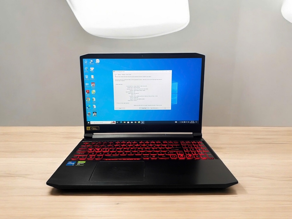 Laptop Acer Nitro AN515-57 cũ Core i5 11400H |Ram 8GB |SSD 256GB |15.6IN FHD 144HZ |VGA GTX 1650 4G