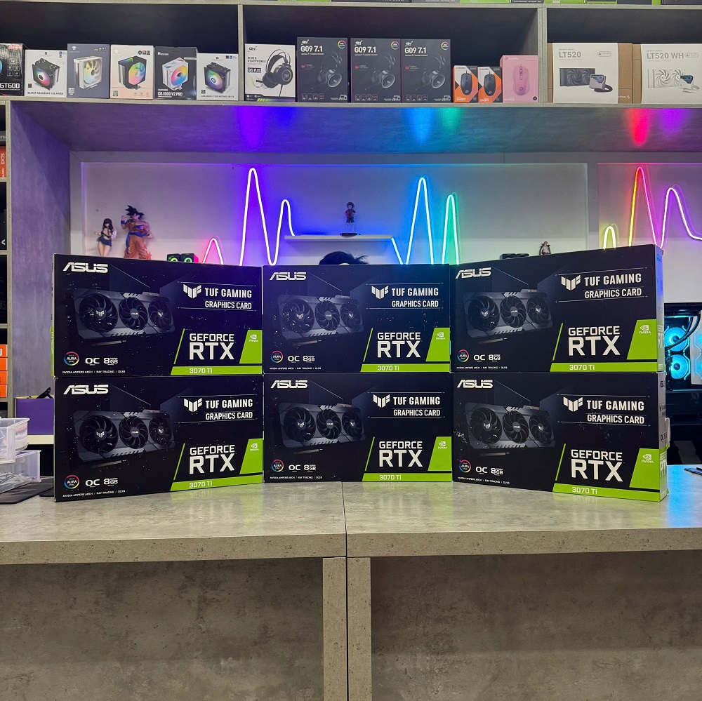 VGA Asus RTX 3070 TI 8G TUF GAMING Bảo hành Tháng 5-2026