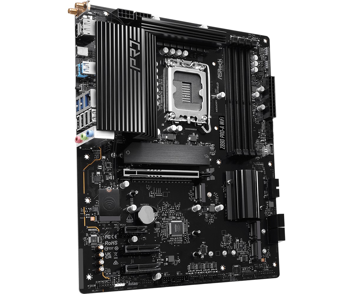 Mainboard Asrock Z890 Pro-A WiFi DDR5 (Wifi+Bluetooth+Thunderbolt 4)