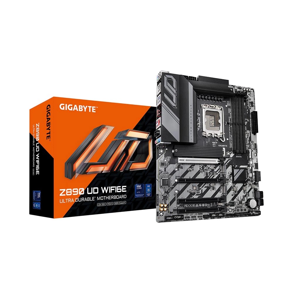 Mainboard GIGABYTE Z890 UD WIFI6E (Intel Z890, Socket 1851, ATX, 4 khe RAM DDR5)