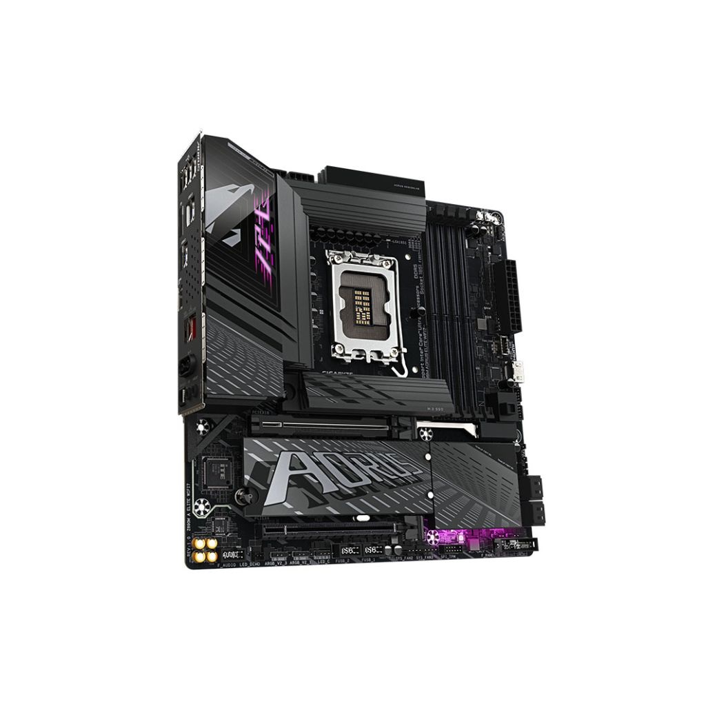 Mainboard GIGABYTE Z890M AORUS ELITE WIFI7 (Intel Z890, Socket 1851, Micro ATX, 4 khe RAM DDR5)