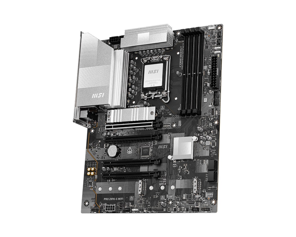 Mainboard MSI PRO Z890-S WIFI (Intel Z890, Socket 1851, ATX, 4 khe RAM DDR5)