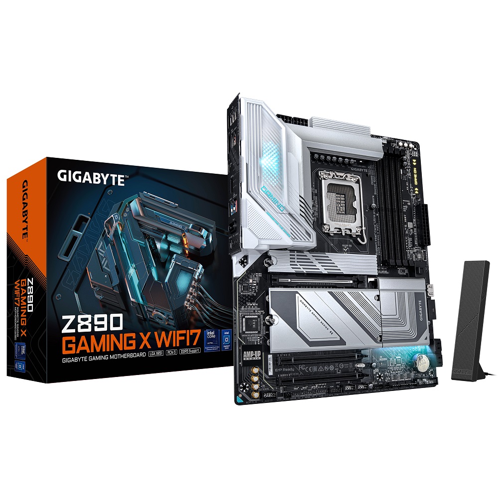 Mainboard GIGABYTE Z890 GAMING X WIFI7 (Intel Z890, Socket 1851, ATX, 4 khe RAM DDR5)