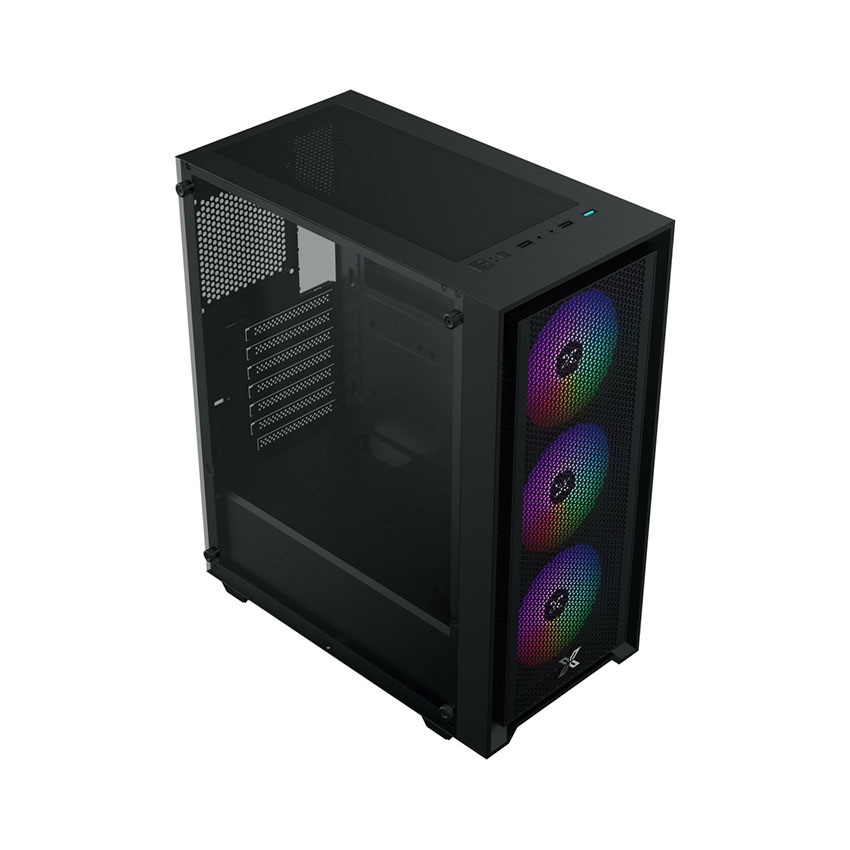 Thùng máy Case Xigmatek Sky II 3F - Đen | Kèm 3 fan RGB (EN44182)