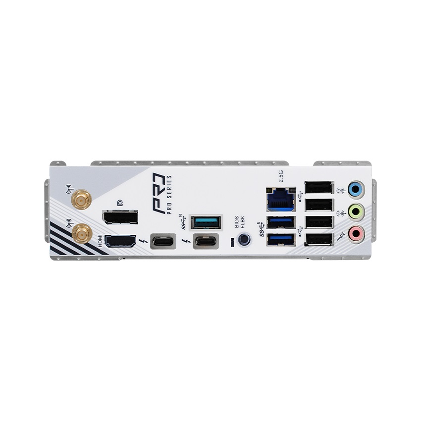 Mainboard ASROCK Z890 PRO RS WIFI WHITE (Intel Z890, Socket 1851, ATX, 4 khe RAM DDR5)