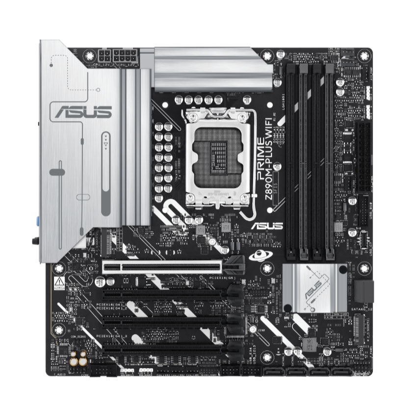 Mainboard ASUS PRIME Z890M-PLUS WIFI CSM (Intel Z890, Socket 1851, mATX, 4 khe RAM DDR5)