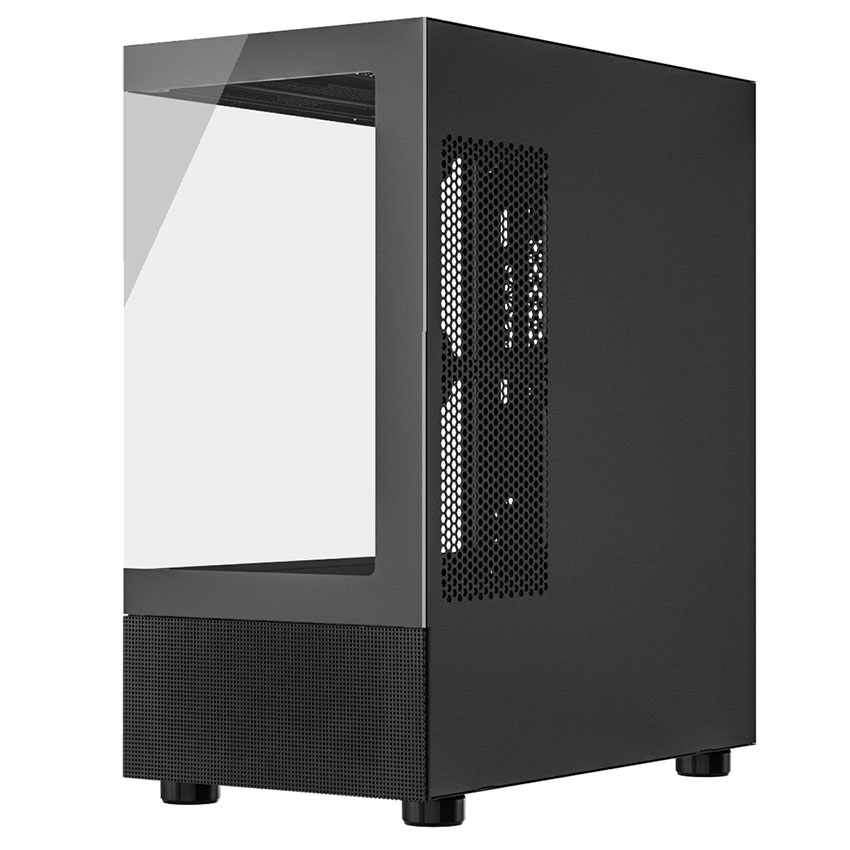 Vỏ Case KENOO ESPORT MK200 Black ( Matx, Màu Đen) - Case Bể Cá