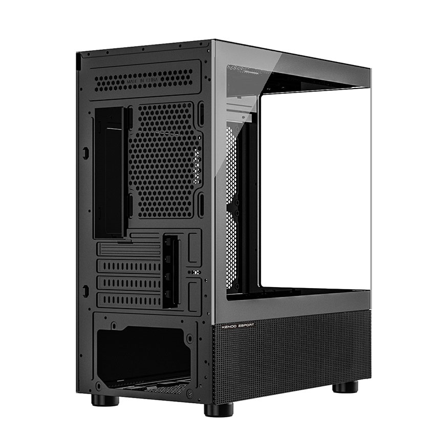 Vỏ Case KENOO ESPORT MK200 Black ( Matx, Màu Đen) - Case Bể Cá