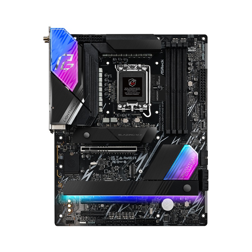 Mainboard ASROCK PG Z890 LIGHTNING WIFI (Intel Z890, Socket 1851, ATX, 4 khe RAM DDR5)