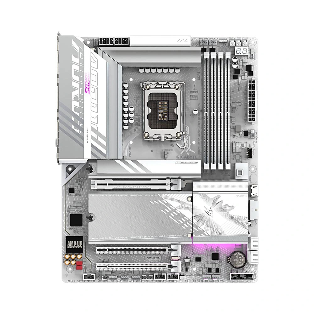 Mainboard GIGABYTE Z890 AORUS ELITE ICE WIFI7 (Intel Z890, Socket 1851, ATX, 4 khe RAM DDR5)