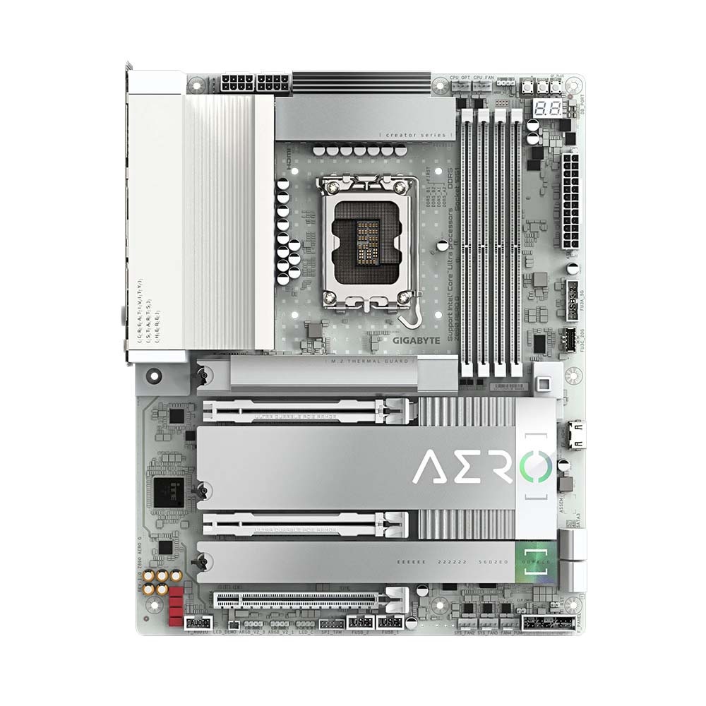 Mainboard GIGABYTE Z890 AERO G (Intel Z890, Socket 1851, ATX, 4 khe RAM DDR5)