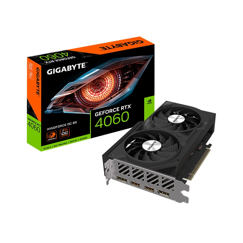 VGA Gigabyte RTX 4060 WINDFORCE OC-8GD