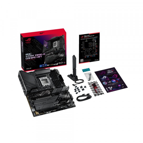 Mainboard ASUS ROG STRIX Z890-E GAMING WIFI (Intel Z890, Socket 1851, ATX, 4 khe RAM DDR5)