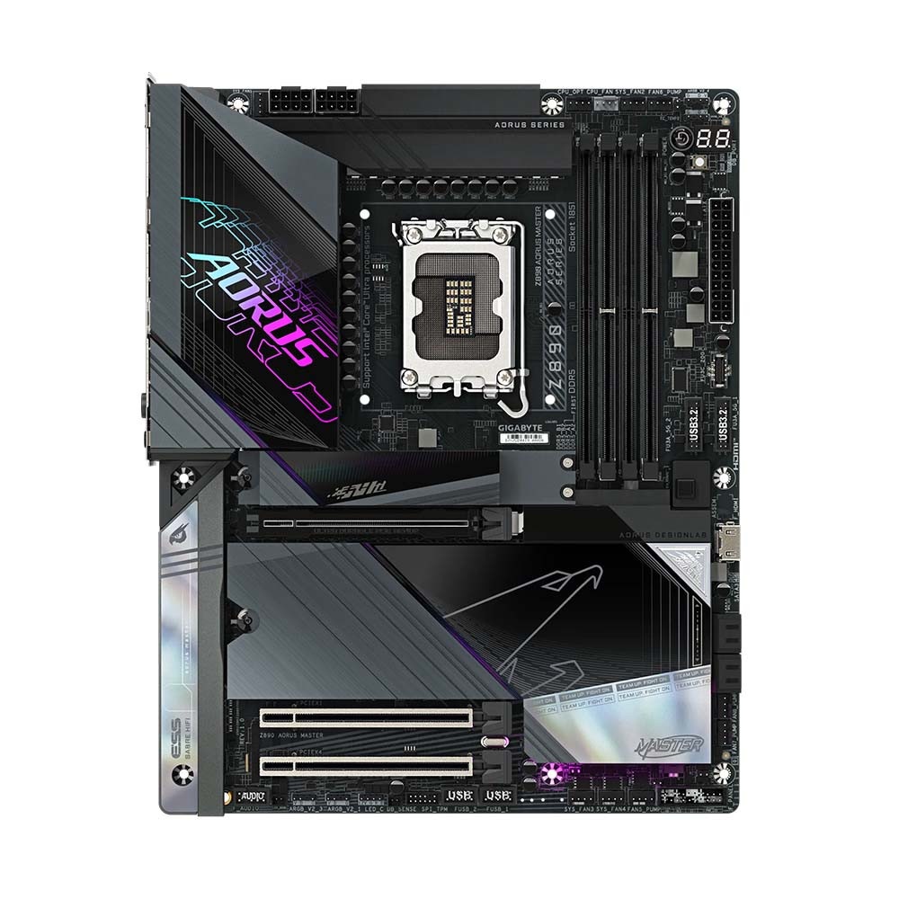 Mainboard GIGABYTE Z890 AORUS MASTER (Intel Z890, Socket 1851, ATX, 4 khe RAM DDR5)