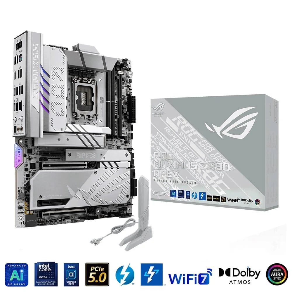 Mainboard ASUS ROG MAXIMUS Z890 APEX (Intel Z890, Socket 1851, ATX, 2 khe RAM DDR5)