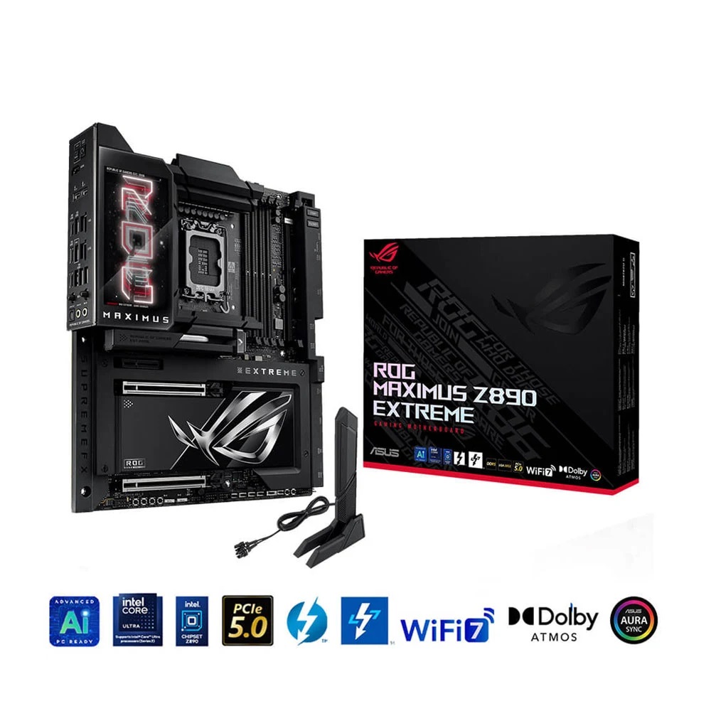 Mainboard ASUS ROG MAXIMUS Z890 EXTREME (Intel Z890, Socket 1851, E- ATX, 4 khe RAM DDR5)