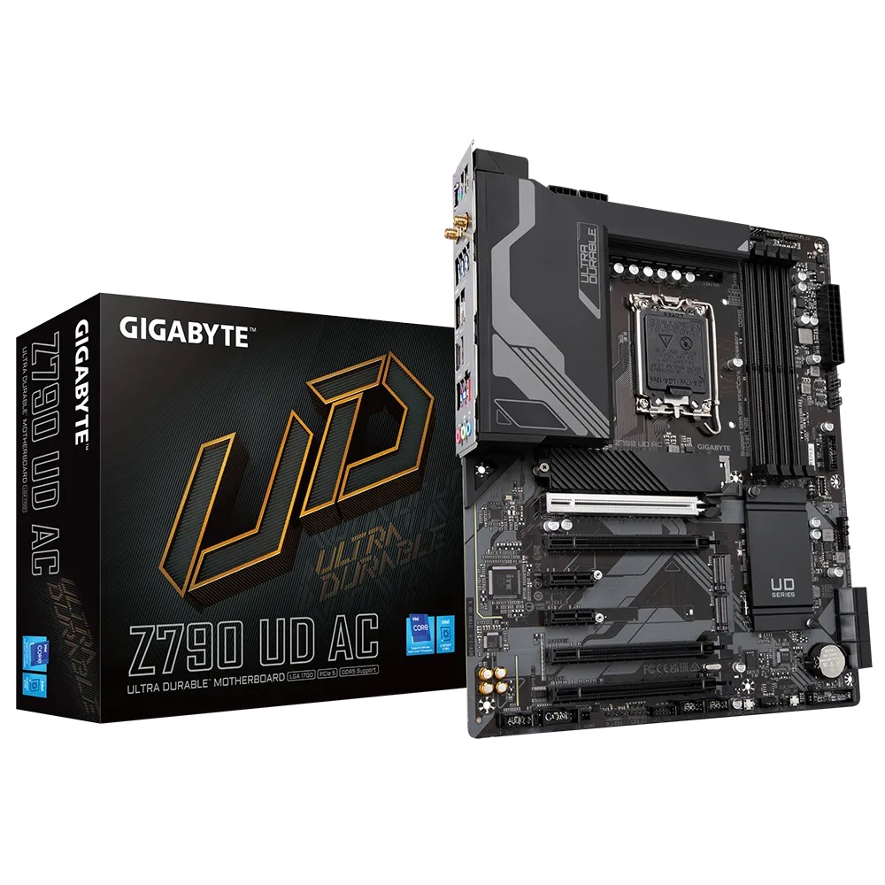 Mainboard Gigabyte Z790 UD AC (Intel Z790, Socket LGA1700, ATX, 4 khe RAM DDR5)