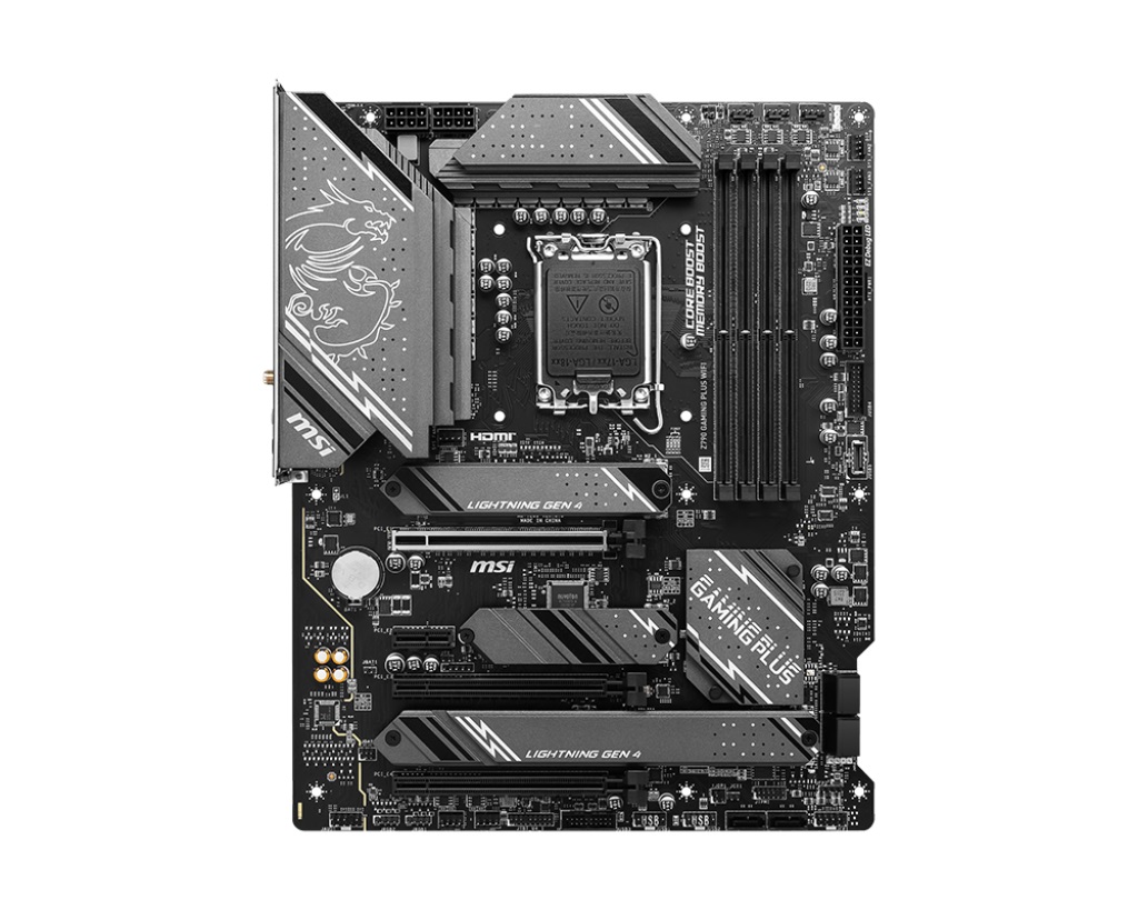 Mainboard MSI Z790 GAMING PLUS WIFI (Intel Z790, Socket 1700, ATX, 4 khe RAM DDR5)