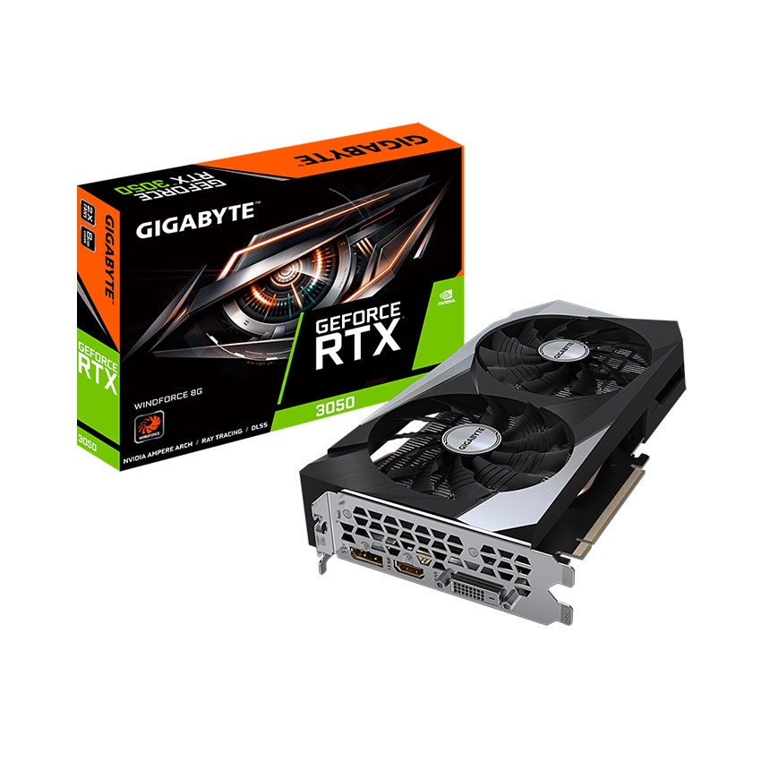 VGA Gigabyte GeForce RTX 3050 Gaming OC 8G