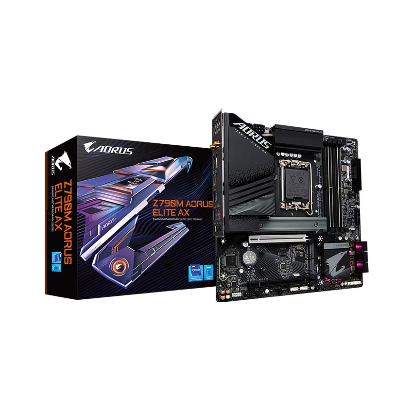 Mainboard Gigabyte Z790 AORUS ELITE AX DDR5 ( WIFI + Bluetooth )