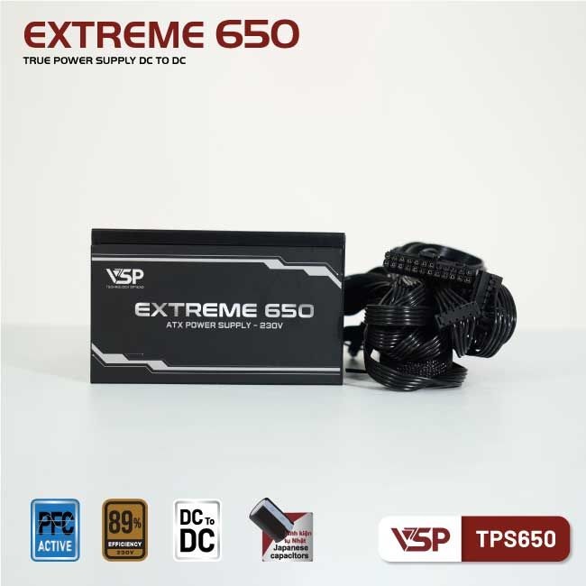 Bộ nguồn VSP Extreme TPS650 - 650W - DC to DC