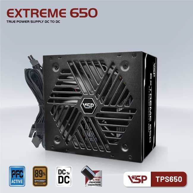 Bộ nguồn VSP Extreme TPS650 - 650W - DC to DC