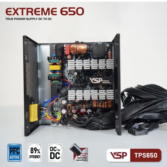 Bộ nguồn VSP Extreme TPS650 - 650W - DC to DC