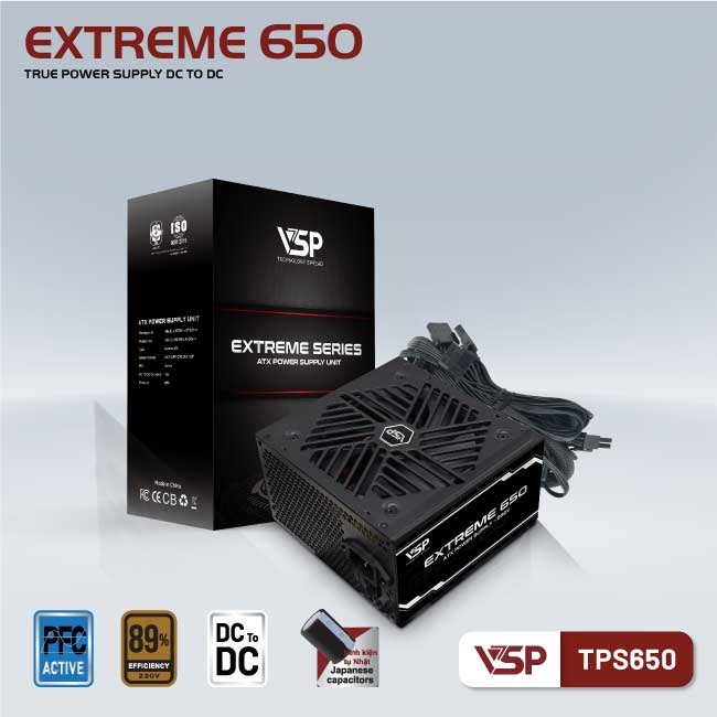 Bộ nguồn VSP Extreme TPS650 - 650W - DC to DC