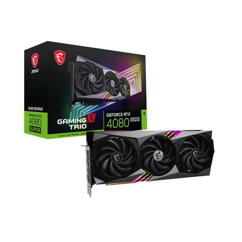 VGA MSI RTX 4080 SUPER 16G GAMING X TRIO