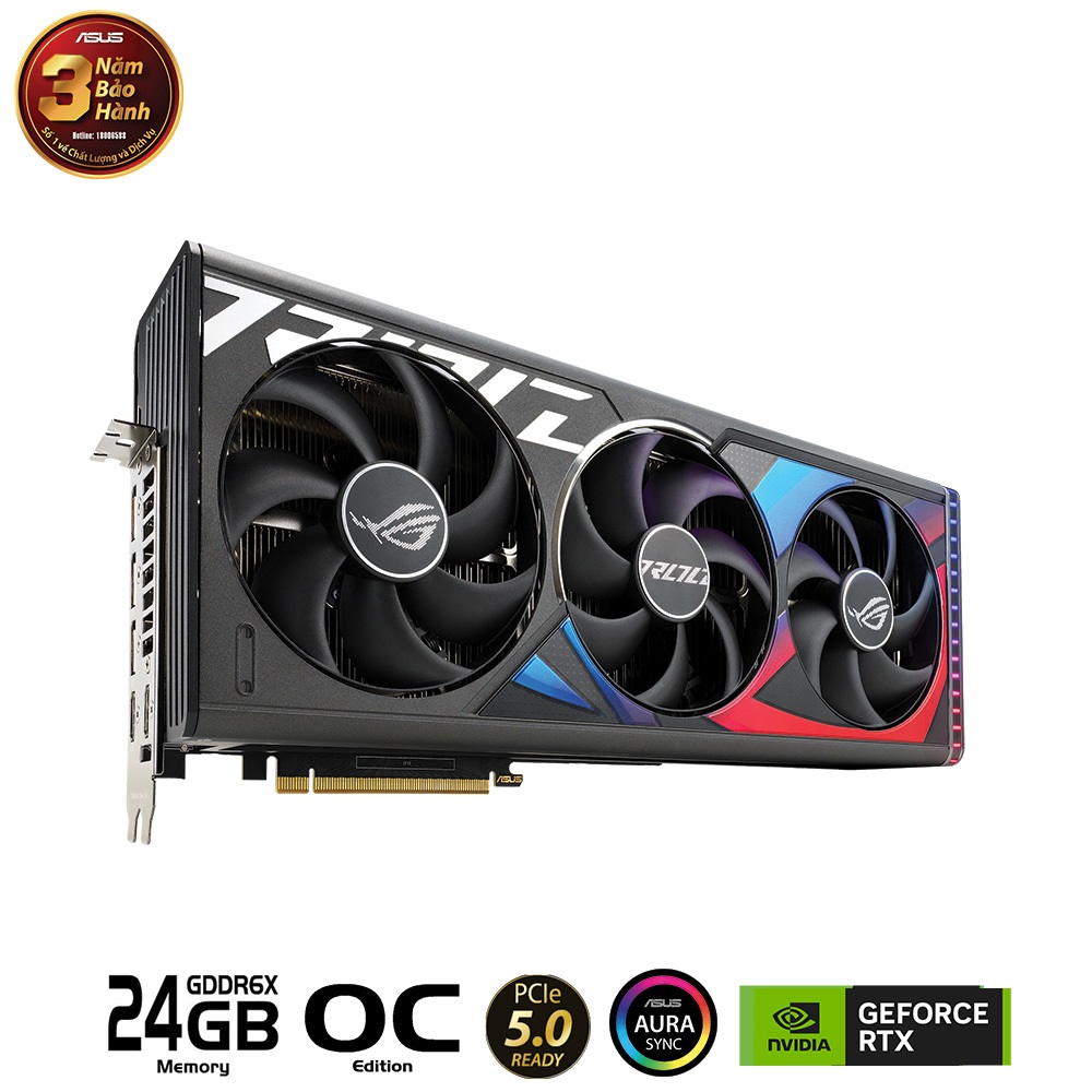 VGA Asus ROG STRIX-RTX 4090-O24G-GAMING