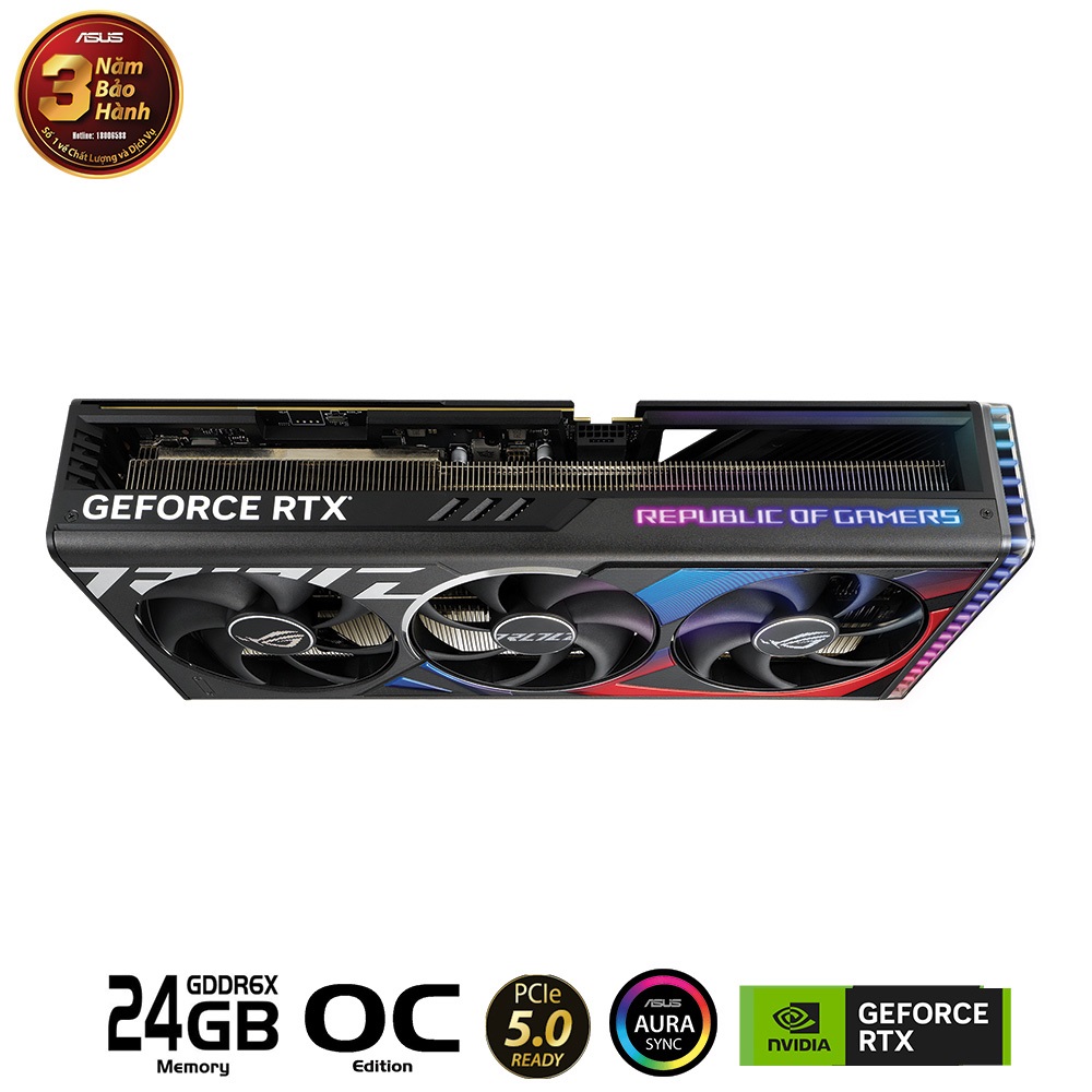 VGA Asus ROG STRIX-RTX 4090-O24G-GAMING