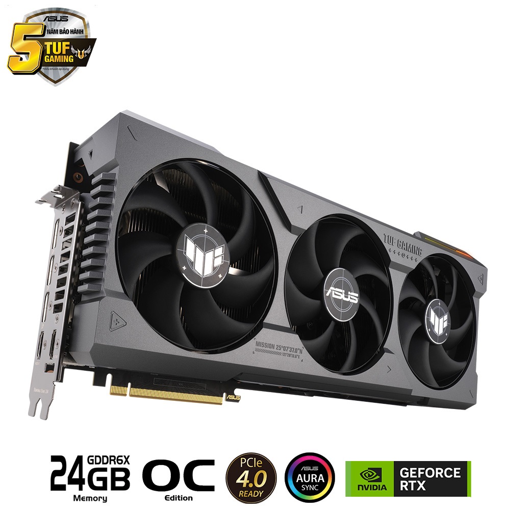 VGA Asus TUF RTX4090- 24G-OG GAMING