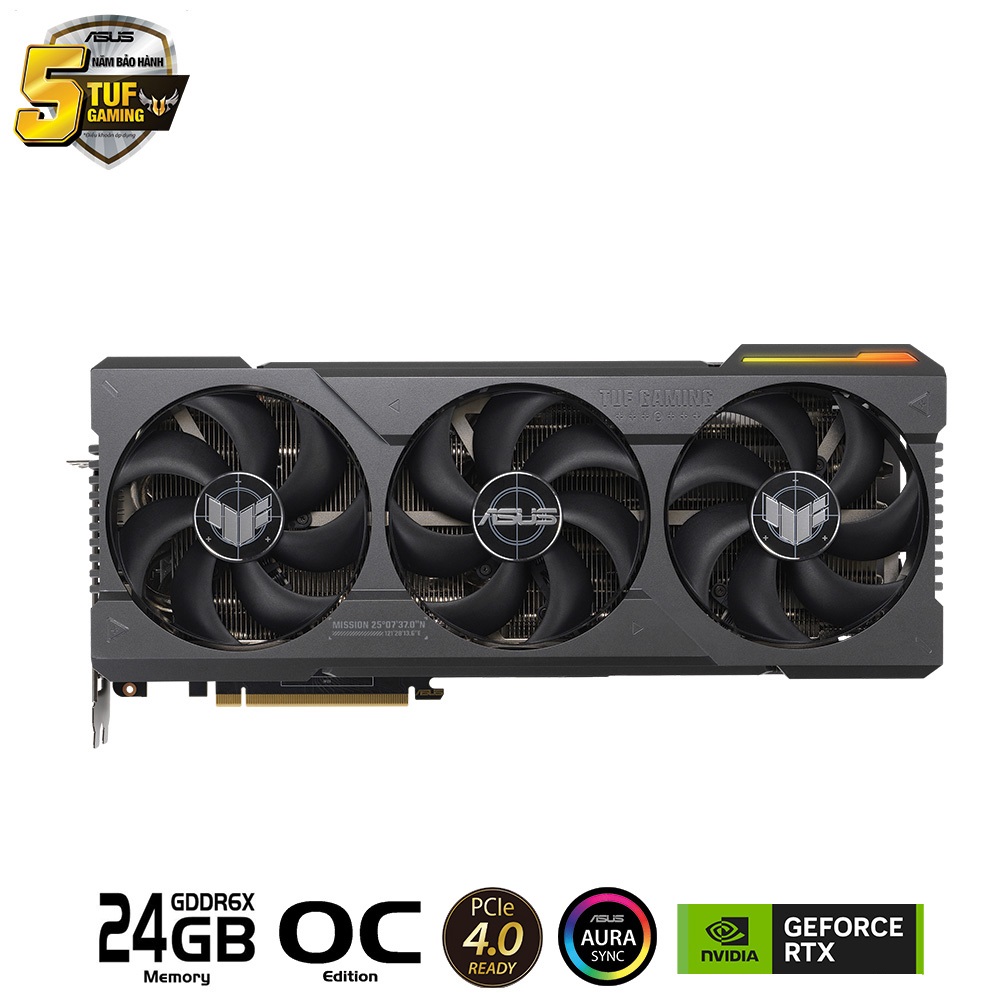 VGA Asus TUF RTX4090- 24G-OG GAMING