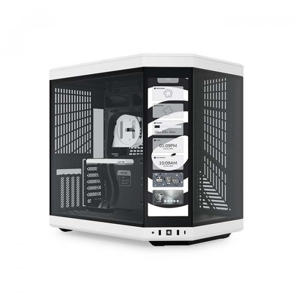 Vỏ Case HYTE Y70 Touch Infinite Case Black/ White (Panda) (CS-HYTE-Y70TI-WB)