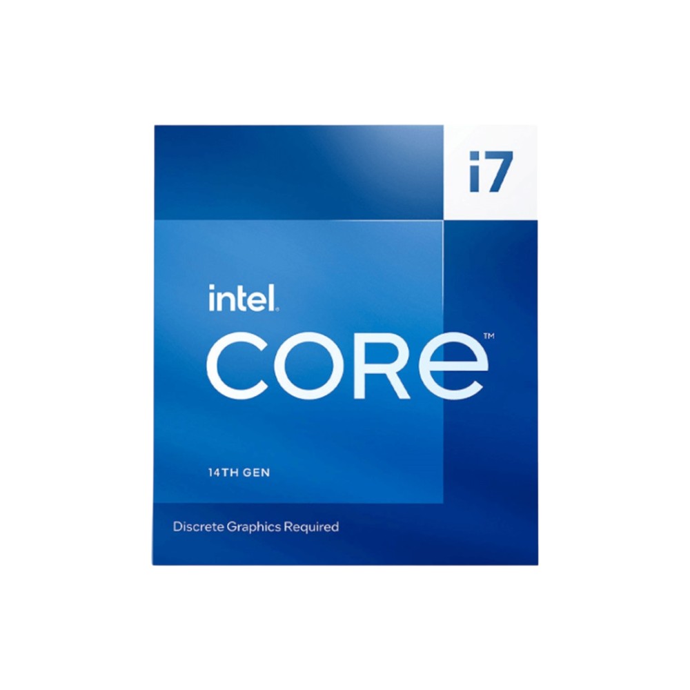 CPU Intel Core i7 14700F Box Nhập Khẩu (Intel LGA1700 - 20 Core - 28 Thread - Base 2.1Ghz - Turbo 5.4Ghz - Cache 33MB)