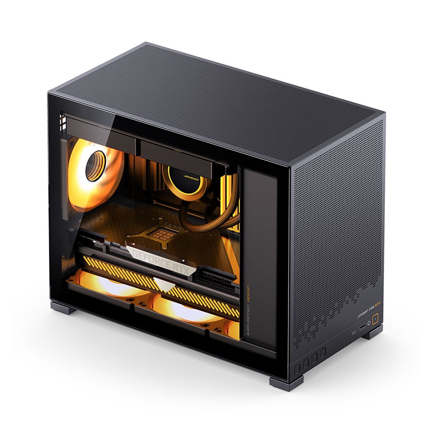 Vỏ case JONSBO D32 STD Black (mATX/Mid Tower)